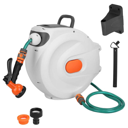 Wall Mounted Automatic Retractable Garden Hose Reel