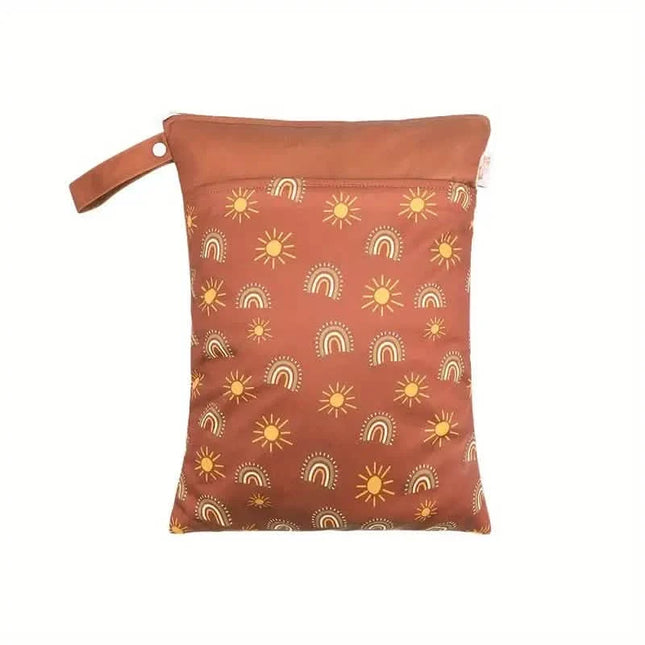 Waterproof Reusable Wet Bag Wet Dry Bags For Cloth Diapers & Breast Pump Parts