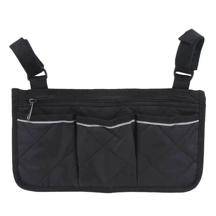 Wheelchair Armrest Organizer Bag