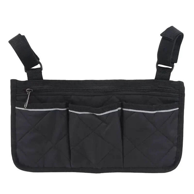Wheelchair Armrest Organizer Bag