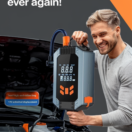 Car Wireless Inflatable emergency Start Power All-in-one Machine