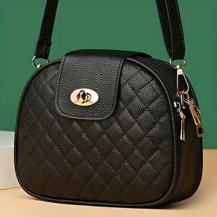 Women's Fashion PU Leather Crossbody Bag