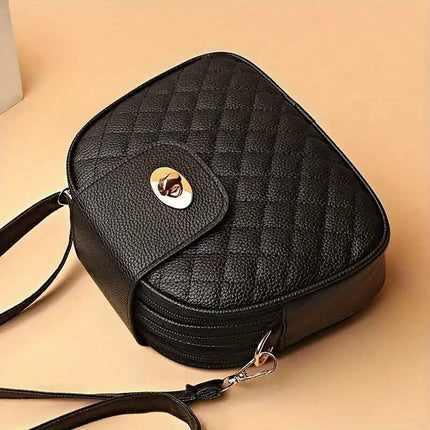 Women's Fashion PU Leather Crossbody Bag