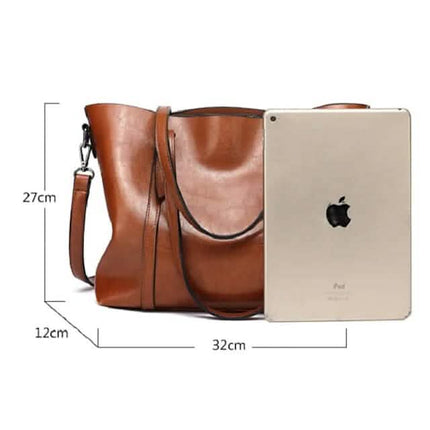 Women's Tote Shoulder Bag PU Leather