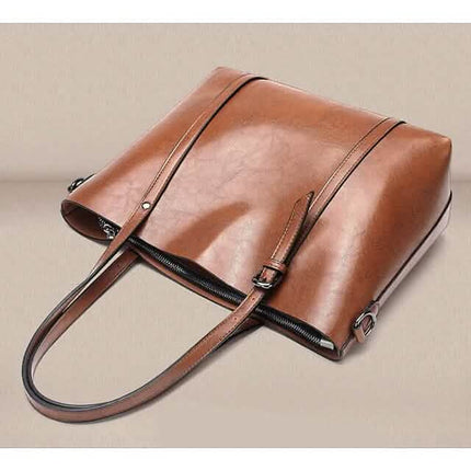 Women's Tote Shoulder Bag PU Leather