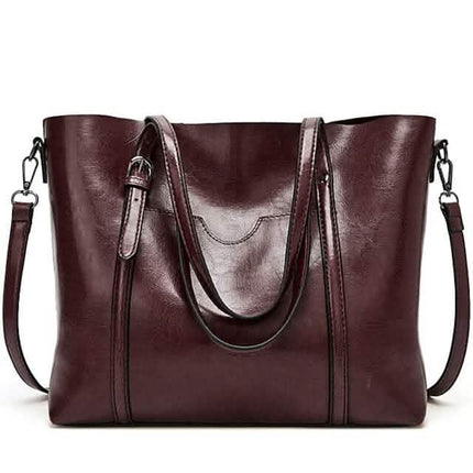 Women's Tote Shoulder Bag PU Leather