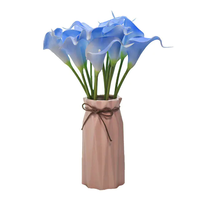 Artificial Calla Lily Decor for Living Room & Dining Table
